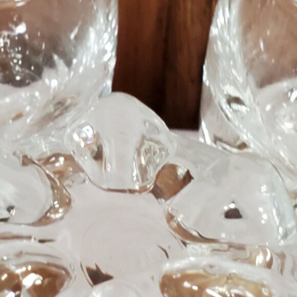 4 Bormioli Rocco Galassia Schnapps Shot Glasses 2.25" made in Italy 2 oz - Picture 7 of 10